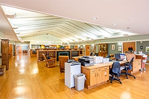 The nurses station at Brushy Creek